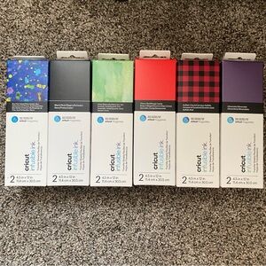 Cricut Infusible Ink Sheets - Blue, Black, Green